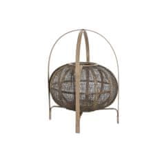 DKD Home Decor Svečnik DKD Home Decor Brown Natural Bamboo 35 x 35 x 47 cm