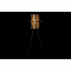 NEW Talna Svetilka DKD Home Decor Rjava Črna Kovina Bambus 50 W 220 V 38 x 38 x 119 cm