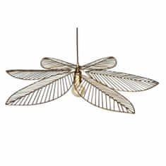 DKD Home Decor Stropna svetilka DKD Home Decor Golden Iron 50 W 89 x 89 x 13 cm