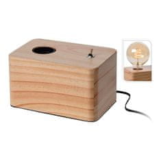 Atmosphera Namizna svetilka Atmosphera Wood Brown 40 W 220-240 V