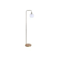 DKD Home Decor Talna svetilka DKD Home Decor Golden Metal Crystal 50 W 220 V 35 x 25 x 155 cm