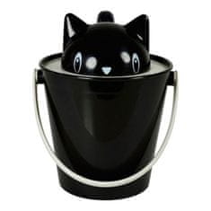NEW Vedro posoda United Pets Mačka 20 cm Črna