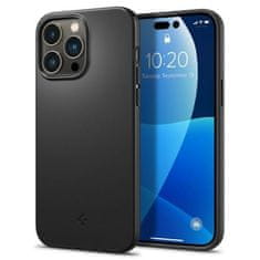 Spigen Ovitek Spigen Thin Fit Black za iPhone 14 Pro Max - črn