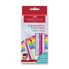 Faber-Castell Mavrične bleščice 12 ml, 2 kosa