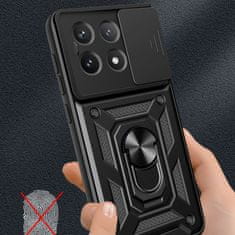 Tech-protect Camshield ovitek za Xiaomi Poco X6 Pro 5G, črna