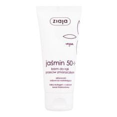 Ziaja Jasmine Anti-Wrinkle Hand Cream krema za roke proti gubam 50 ml za ženske
