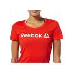 Reebok Majice rdeča XS D Linear Read Scoop