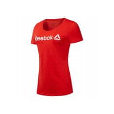 Reebok Majice rdeča XS D Linear Read Scoop