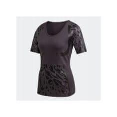 Adidas Majice obutev za trening rjava XXS Run Tee