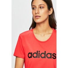 Adidas Majice obutev za trening rdeča S Climalite W D2M LO Tee