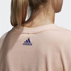 Adidas Majice obutev za trening roza L Emblem Tee