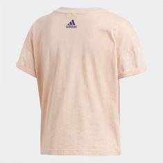 Adidas Majice obutev za trening roza L Emblem Tee