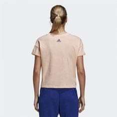 Adidas Majice obutev za trening roza L Emblem Tee