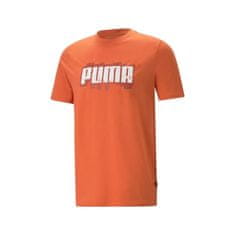 Puma Majice oranžna L Graphics Wording Tee