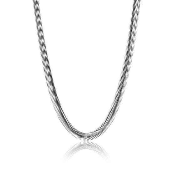 Marc Malone Brezčasna jeklena verižica Lainey Silver Necklace MCN23099S