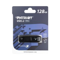 Patriot Xporter 3 spominski ključek, 128GB, 80MB/s, USB 3.2 Gen 1 (PSF128GX3B3U)