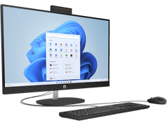 HP 27-cr0038ny AIO računalnik, i7-1355U, 16GB, SSD512GB, 27FHD, W11H (9R7Z3EA#BED)