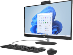 HP 27-cr0041ny AIO računalnik, i5-1355U, 16GB, SSD512GB, 27FHD, W11H (9R7Z4EA#BED)