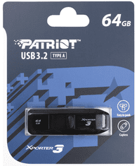 Patriot Xporter 3 spominski ključek, 64GB, 80MB/s, USB 3.2 Gen 1 (PSF64GX3B3U)