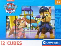 Clementoni Paw Patrol kocke za slike, 12 kock