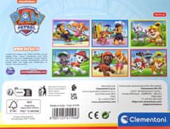 Clementoni Paw Patrol kocke za slike, 12 kock