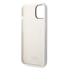 Karl Lagerfeld Ovitek Karl Lagerfeld za Apple iPhone 14 - White Silicone Choupette