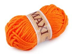 Pletena preja Jumbo Maxi 100 g - (930) oranžna