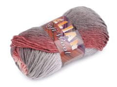 Pletena preja Soft Wool 100 g - (87354) svetlo siva