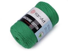 Pletena preja Macrame Cotton 250 g - (759) pastelno zelena