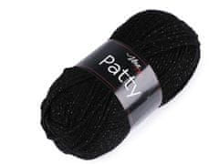 Pletena preja Patty 100 g - (4001) črna