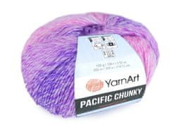 Pletena preja Pacific Chunky 100 g - (306) roza svetlo vijolična