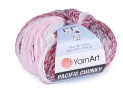 Pletena preja Pacific Chunky 100 g - (310) bordo roza