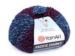 Pletena preja Pacific Chunky 100 g - (302) modro vijolična