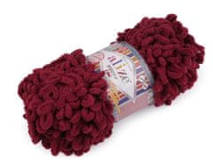 Alize Pletena preja Puffy Fine 100 g - (107) bordo