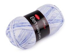 Preja za pletenje Elen baby batik 100 g - (5114) svetlo modra