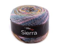 Pletena preja Sierra 150 g - (7208) modra svetlo roza