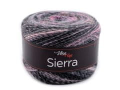Pletena preja Sierra 150 g - (7209) sivo roza