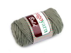 Preja za pletenje špagetov Bold 250 g - (134) sivo-zeleno žičnato.