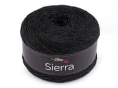 Pletena preja Sierra 150 g - (6001) črna