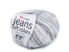 Pletena preja Jeans Soft Color 50 g - (6208) svetlo siva