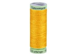 Gutermann Poliestrska preja Gütermann Jeans 30 m - rumena temna