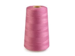 Poliestrska nit za overlocking in klasično šivanje 5000 jardov PES 40/2 - Begonia Pink