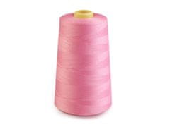 Poliestrska nit za overlocking in klasično šivanje 5000 jardov PES 40/2 - Candy Pink