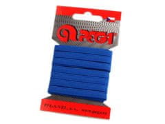 Elastika za perilo na kartici širine 7 mm barvna - (7701) blue berlin