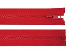 Bone zipper No 5 dolžina 75 cm jakna - rdeča