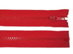 Bone zipper No 5 dolžina 35 cm jakna - rdeča