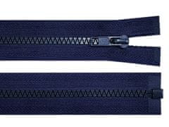 Bone zipper No 5 dolžina 30 cm jakna - temno modra