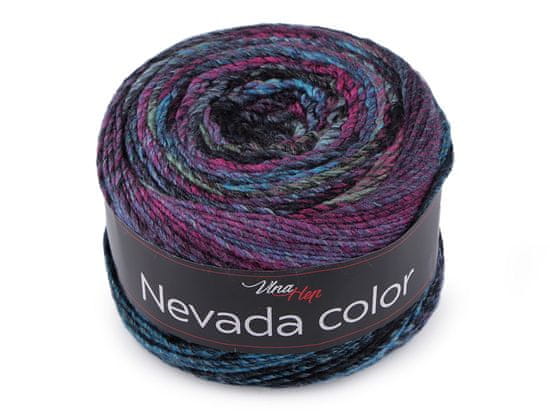 Pletena preja Nevada Color 150 g - (6302) temno vijolična