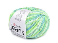 Pletena preja Jeans Soft Color 50 g - (6211) zelena st.