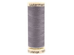 Gutermann Poliestrska preja 100 m Gütermann univerzalna - Gull Gray